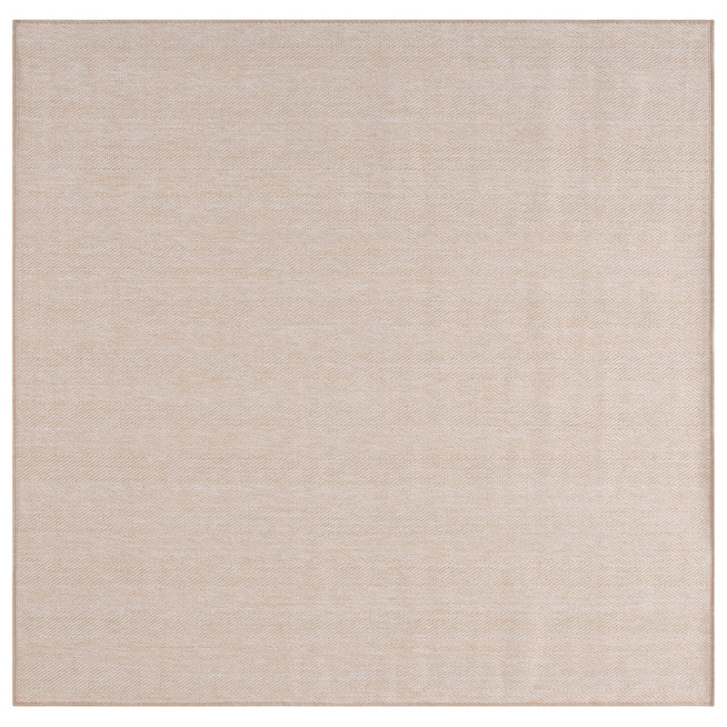Tapis beige Sisal Performance 104, Carré 6 pi 7 po