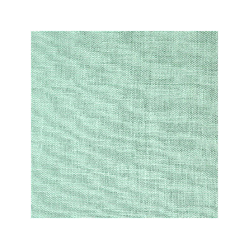 Tuscany Linen Throw Pillow, 17" H x 17" W x 5" D, Aqua Green