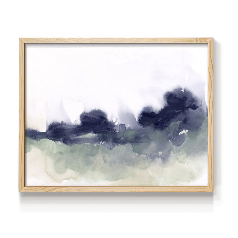 «Lake Fog II», reproduction encadrée, Naturel, H 11 po x l 14 po
