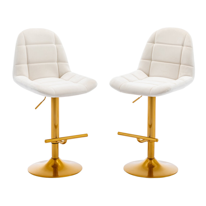 Tabouret pivotant à hauteur réglable Cleatus