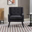 Fauteuil capitonné à dossier large rembourré-1592346153