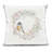 Whimsical Flower Flamingo Decorative Printed Throw Pillow, design by Clare Tupper-121373561