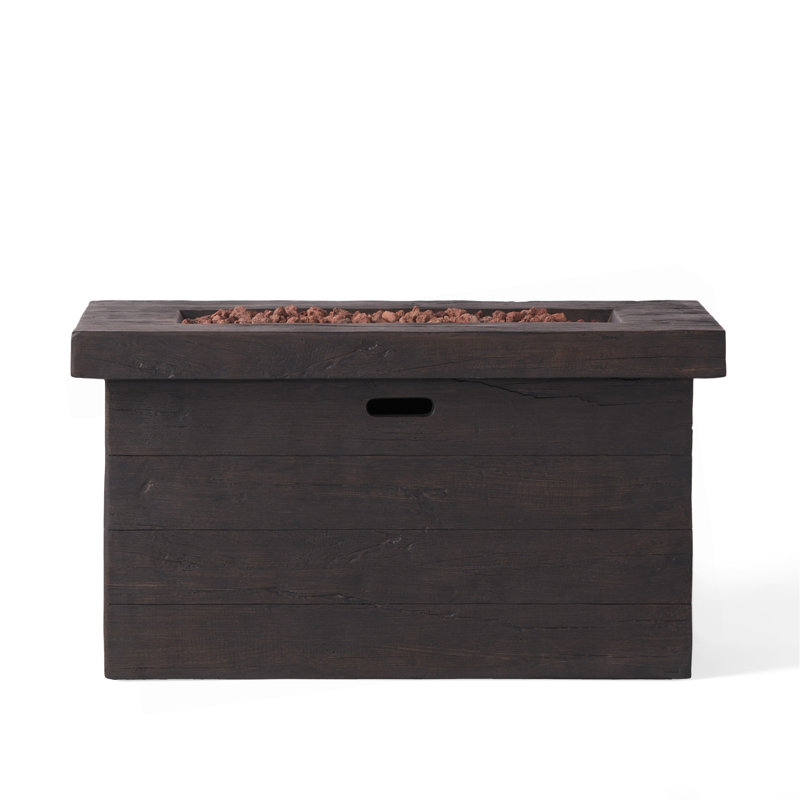 45'RECTANGULAR  MGO FIRE PIT  - 50,000 BTU