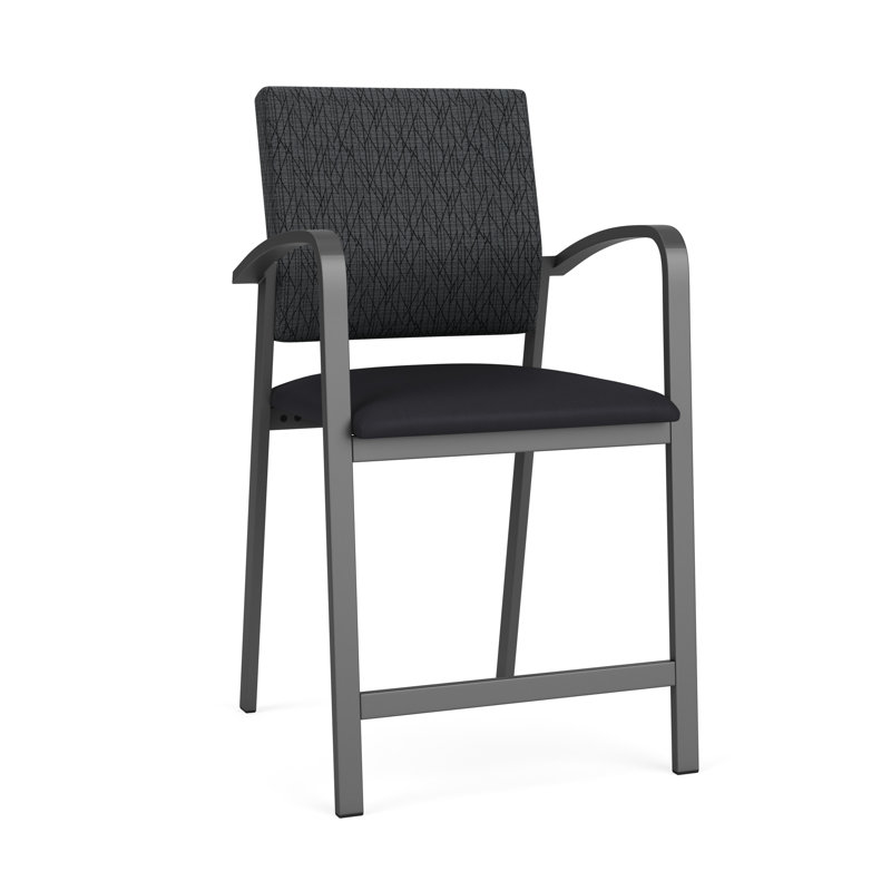 Chaise en métal Newport, Bleu impérial Patriot Plus, Charcoal