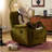 Chenille Function Recliner with 360° rotation-152227866