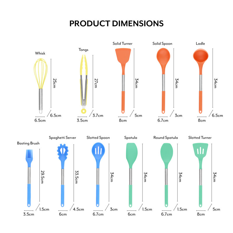 Belfry Kitchen 12 Utensil Set