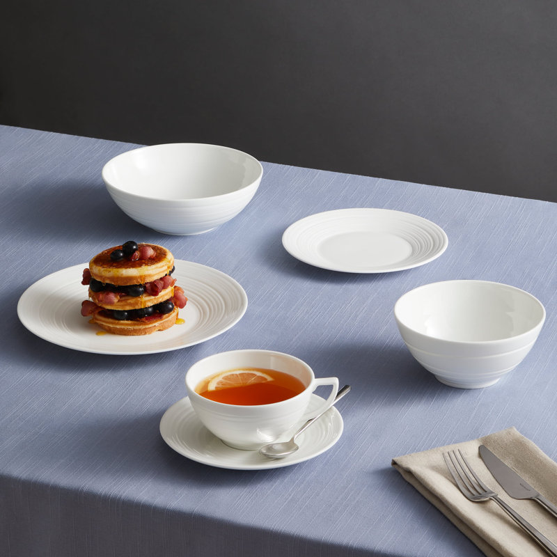 Assiette plate Jasper Conran Strata par Wedgwood, 9"