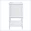 Meuble-lavabo moderne 24 po avec tablette ouverte