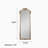 27.56"European-style full-length mirror with carved decoration and floor-standing type-2031973767