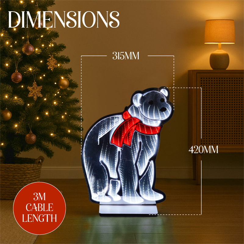 LED Lighted Window Décor