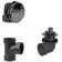 Plumber's Pack Tip-Toe Bathtub Leg Drain Assembly with No-Hole Overflow and Sch. 40 ABS Elbows