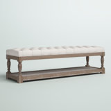 Ashlei Polyester Upholstered Storage Bench