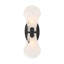 Applique murale 2 lumières Bancroft en noir mat-1277597462
