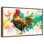 Rooster Paint Splash