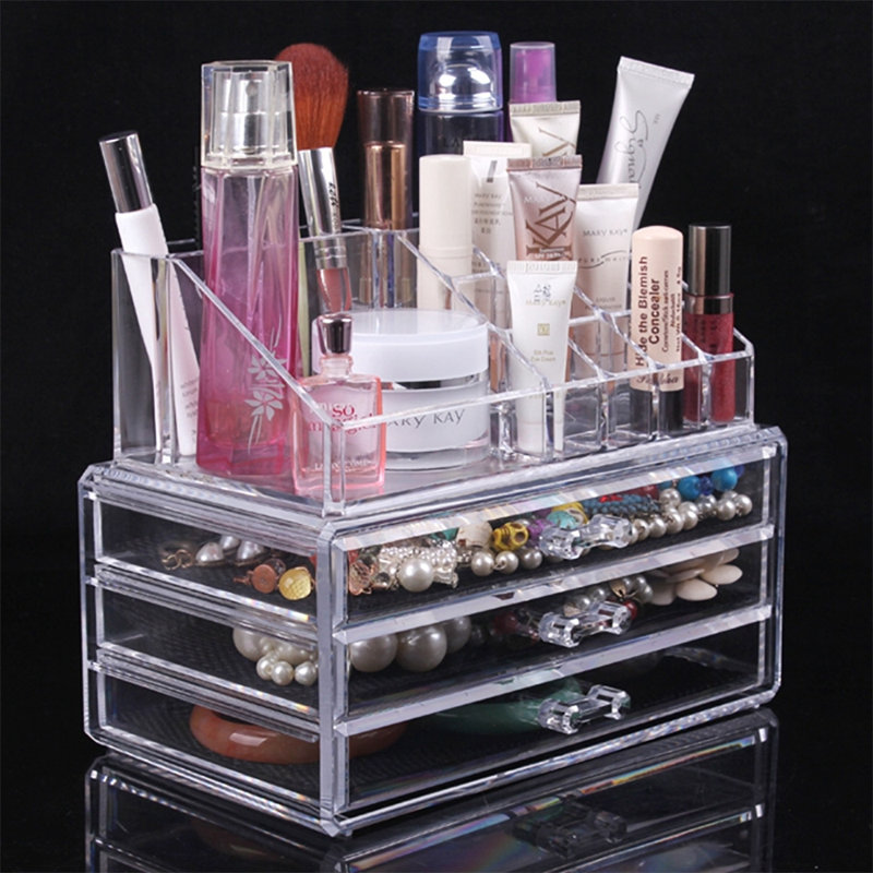 Organisateur de cosmétiques à plusieurs niveaux Stillwater
