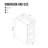 12'' Bathroom Vanity Base Only-92316451