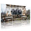 Ensemble de 3 tableaux muraux Monkey Business Graffiti Street Art sur toile tendue-2063428503