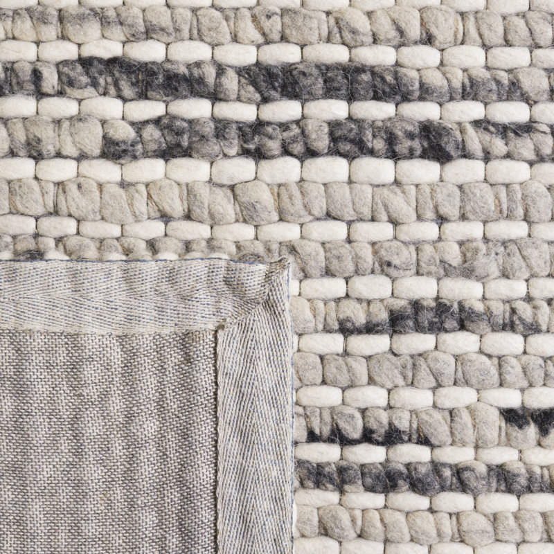 Marbella Hand Woven Wool Rug, Rectangle 5' x 8'