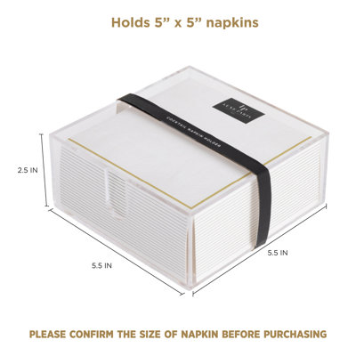Acrylic Napkin Holder