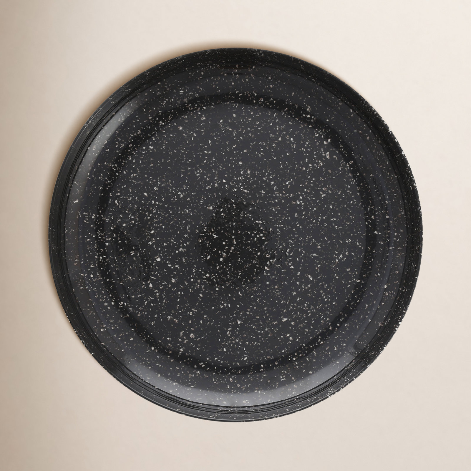 Maskell 11" Dinner Plate, Charcoal