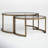 Lavi Glass Top Nesting Coffee Table