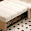 Canapé modulaire kaki en velours côtelé-699029771