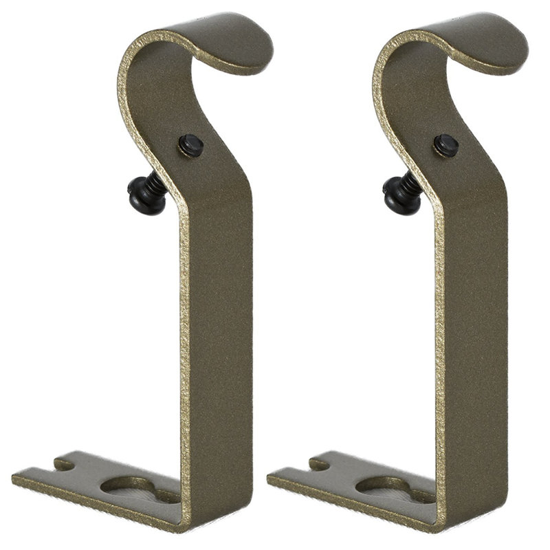 Support de fixation Perna, Or antique, H 3 po x l 3 po x P 1 po