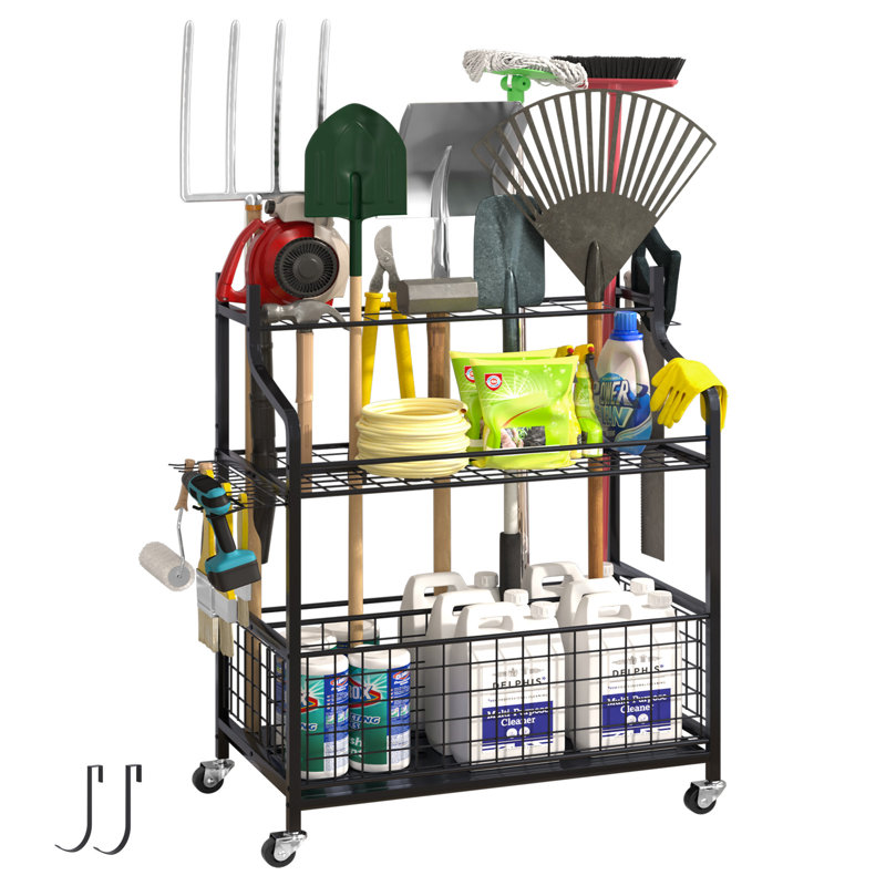 11 " W Steel Shelving Unit