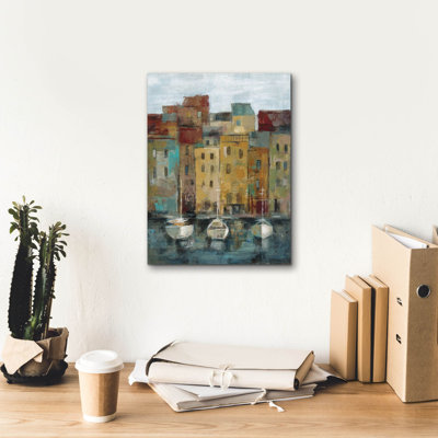 «Old Town Port 2» par Silvia Vassileva, art mural sur toile