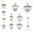 Caroline Crystal Flush Mount-17251006