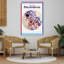 Fika Coffee Break Vibrant Contemporary Wall Art Print 1 Piece Wrapped Canvas Wall Art-1658137713