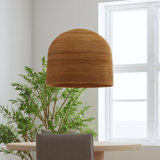 Java Rattan Dome Pendant Light