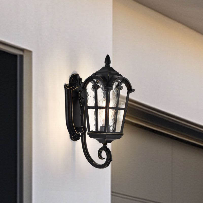 luminaire d'extérieur avec porche à eau