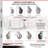 4 Piece Polyurethane Caster Set