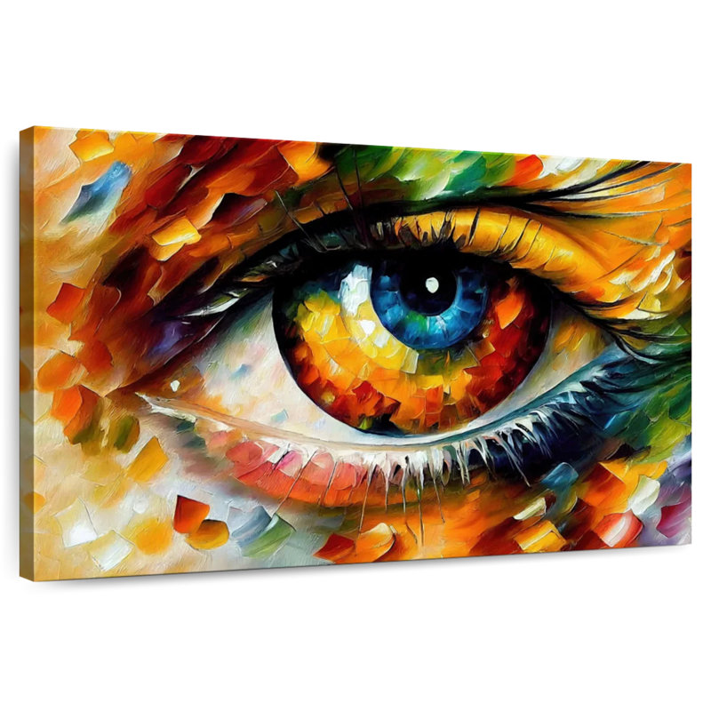 Leisha Eye I, 20" H x 30" W