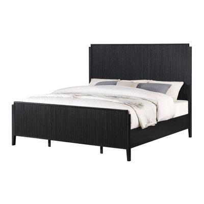 Malmberg Black Panel Bed
