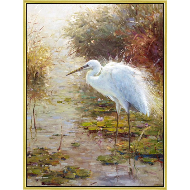The Wader Silent, H 50 po x l 38 po, Or