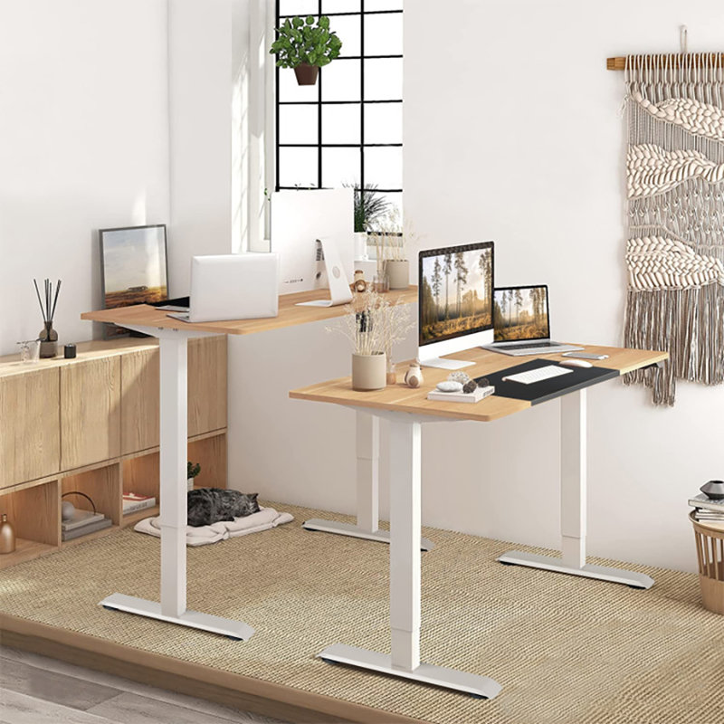Kingsten Adjustable Metal Base Standing Desk