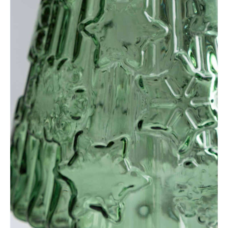 Recycled Glass Holiday Tree, Small, 13" H x 5" W x 5" D