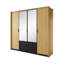 Botond 4 Door Manufactured Wood Wardrobe