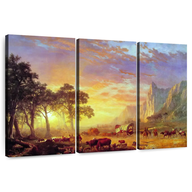 Lelar The Oregon Trail 1869, H 28 po x l 45 po