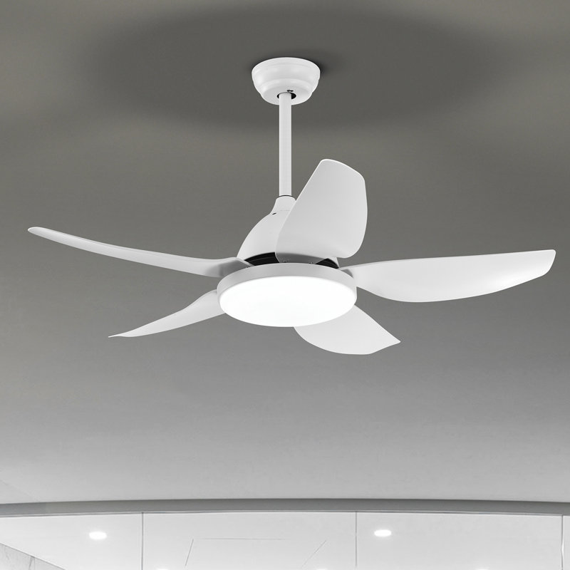 Ventilateur de plafond standard à DEL à 42 pales de 42 po avec télécommande et ensemble d'éclairage inclus Ladoga