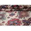 Tapis oriental géométrique Kazak noué à la main 5 x 7