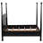New Douglas Solid Wood Four Poster Bed-61272597-61272598