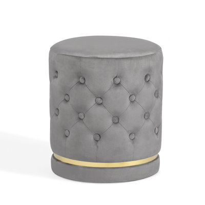 Dontaysha Solid Wood Accent Stool