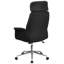Chaise de bureau à haut dossier Yair | Chaise pivotante rembourrée pour bureau et bureau-30774885