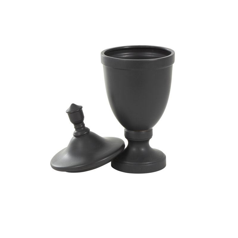 Objet de décoration Cidni, 22.38'' H x 9.75'' W x 9.75'' D, Noir