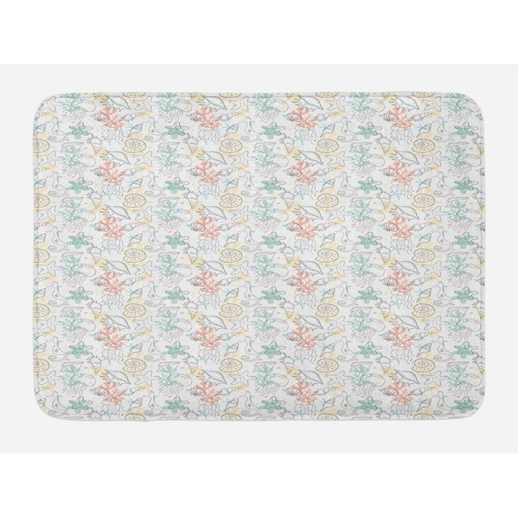 East Urban Home Madielyn Bath Mat | Wayfair