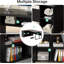 Bureau de direction en L 71 po avec armoire de rangement et tablettes (sans la chaise)-238072252-238072253