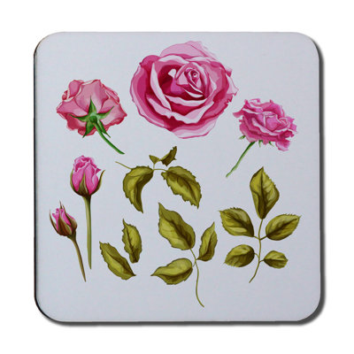 Square 6 Piece Coaster Set